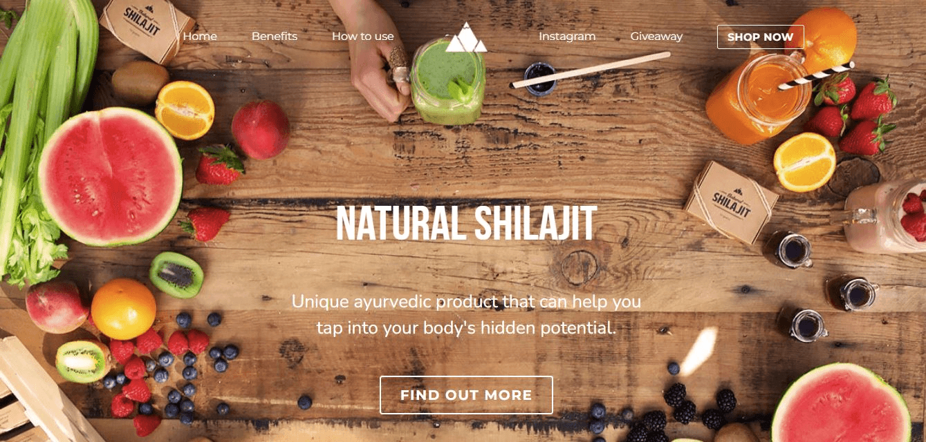 null Natural Shilajit website